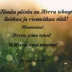 Päivät ovat erilaisia